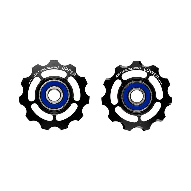 CeramicSpeed Ceramic Alloy Derailleur Pulleys - SRAM 11 Speed Black