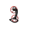 CeramicSpeed Oversized Ceramic Coated Pulley Wheel System - Shimano 11 Speed Red