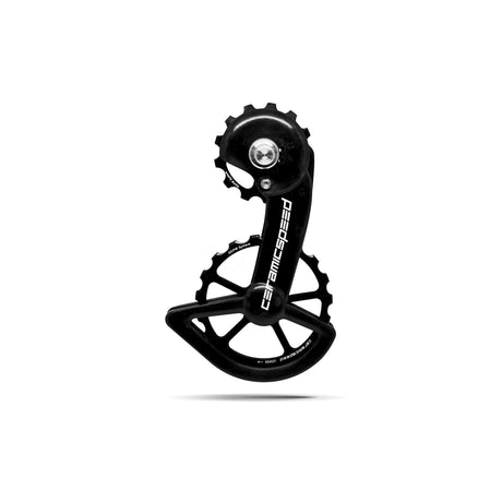 CeramicSpeed Oversized Ceramic Coated Pulley Wheel System - Shimano Dura - Ace 9100/9150 Black