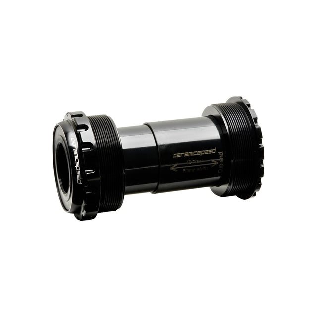 CeramicSpeed Race Coated Bottom Bracket - T47a to Shimano Black