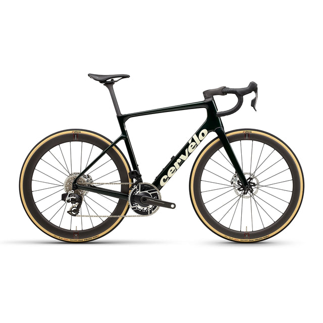 Cervelo Caledonia - 5 Red AXS Bike Emerald / Cream