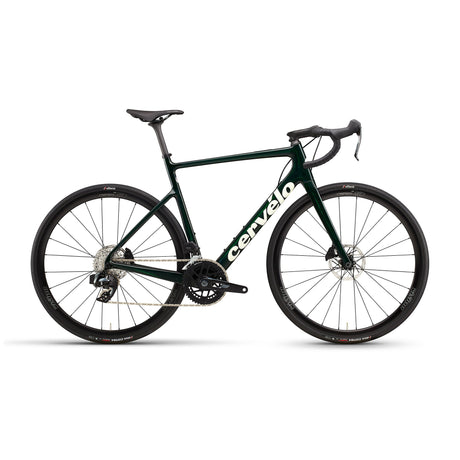 Cervelo Caledonia Rival AXS Bike Emerald / Cream