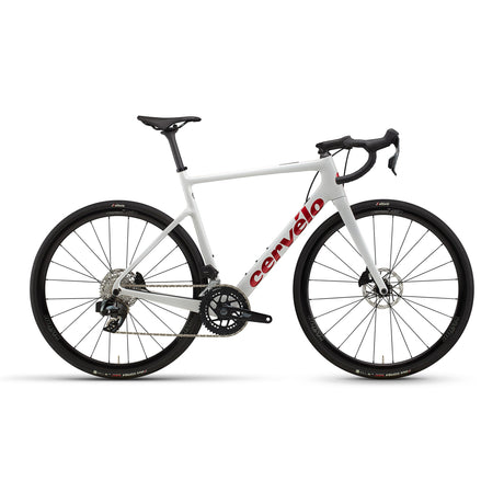 Cervelo Caledonia Rival AXS Bike Vanilla / Cherry