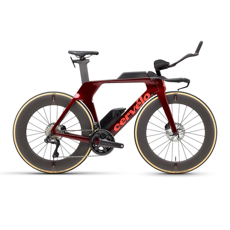 Cervelo P5 Ultegra Di2 Bike Red Hot