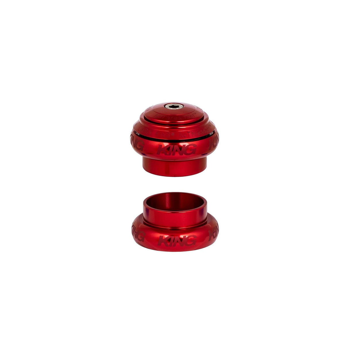 Chris King NoThreadSet Headset Sotto Voce Red