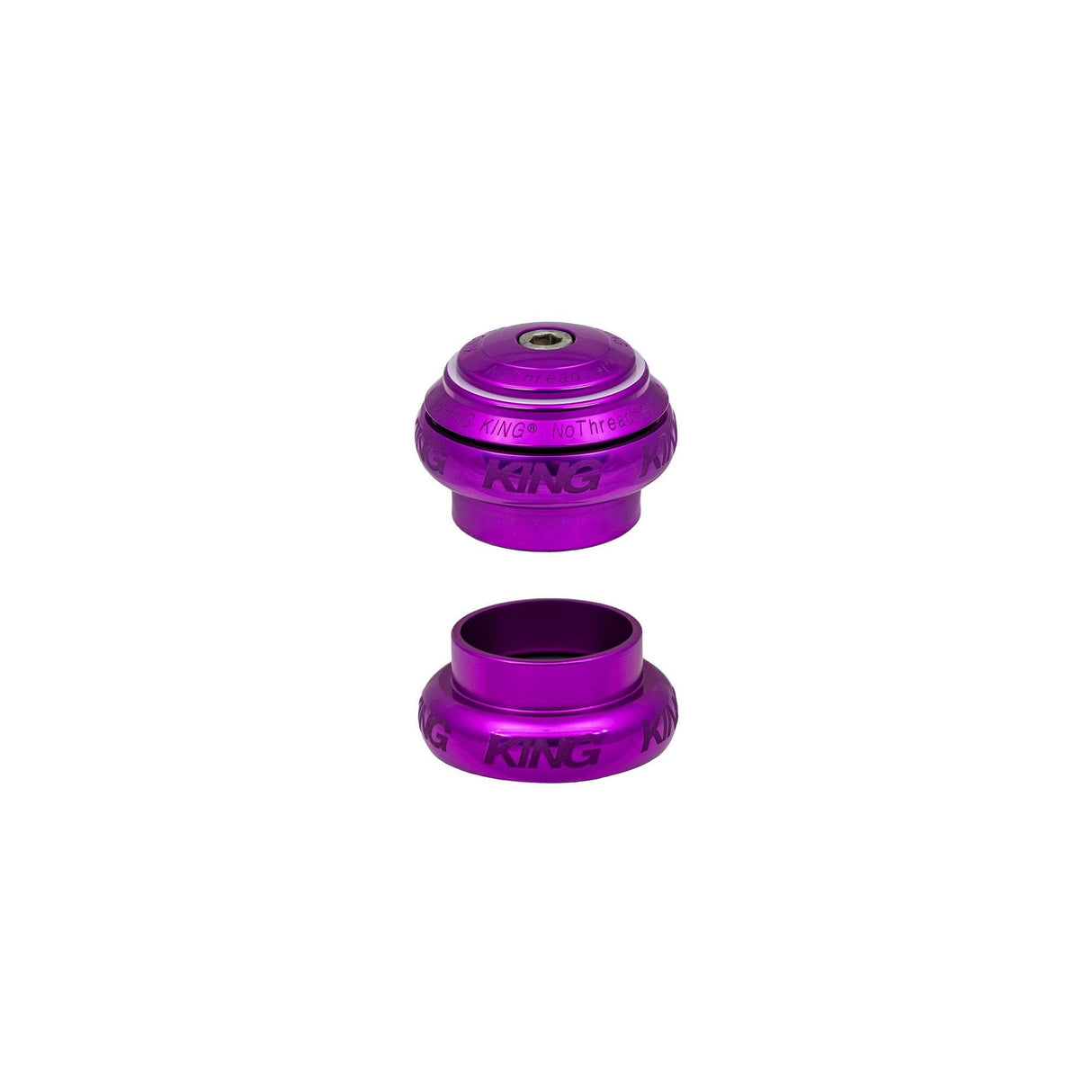 Chris King NoThreadSet Headset Sotto Voce 3D Violet