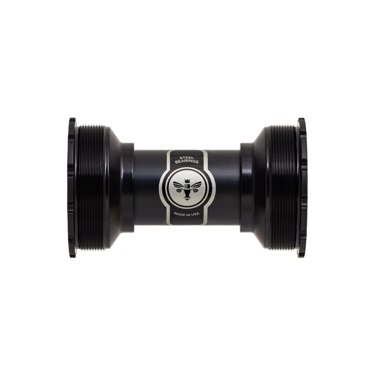 Chris King ThreadFit T47 24i Bottom Bracket Black