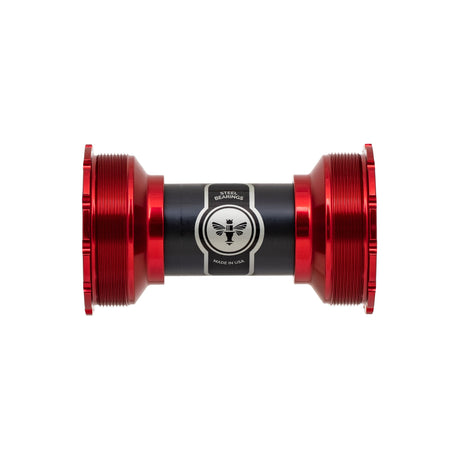 Chris King ThreadFit T47 24i Ceramic Bottom Bracket Red