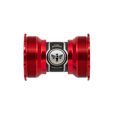 Chris King ThreadFit T47 30i Bottom Bracket Red