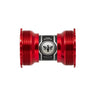 Chris King ThreadFit T47 30i Ceramic Bottom Bracket Red