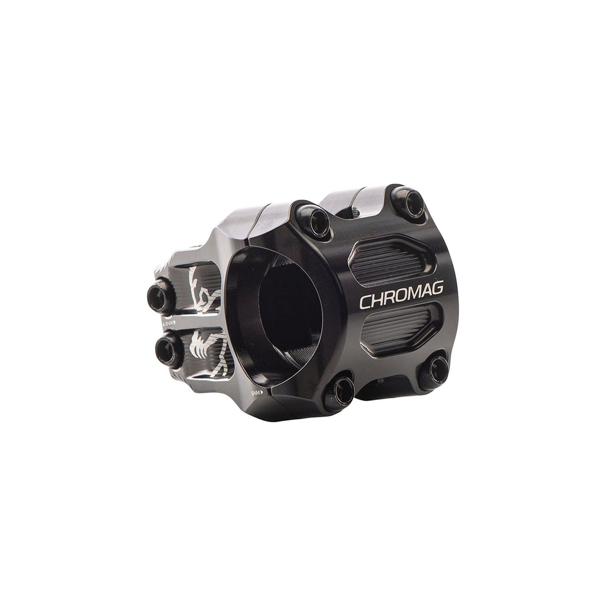 Chromag Riza Stem 35.0mm Clamp 0 - Degree Black