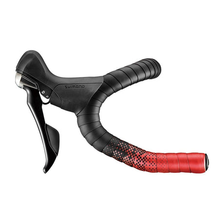 Ciclovation Leather Touch Shining Metallic Bar Tape Candy Apple Red