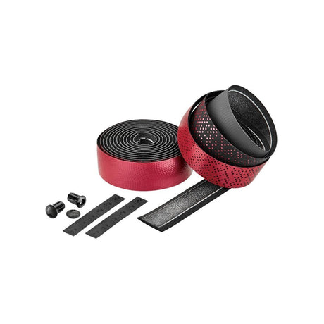 Ciclovation Leather Touch Shining Metallic Bar Tape Candy Apple Red