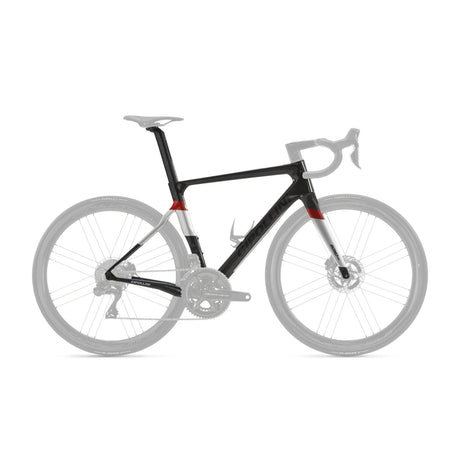 Cipollini Bond EVO Disc Brake Frameset Carbon / Silver / Red Metal Shiny