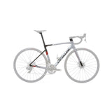 Cipollini Dolomia Disc Frameset Silver / Carbon / Red Metallic Shiny