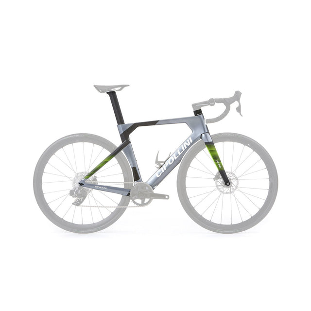 Cipollini RB1K AD.ONE Disc Frameset Anthracite / Carbon / Lime