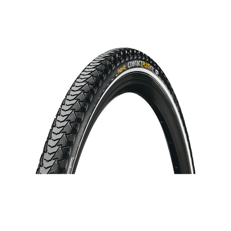 Continental Contact Plus Wire Tire w/SafetyPlus Breaker Black / Reflex