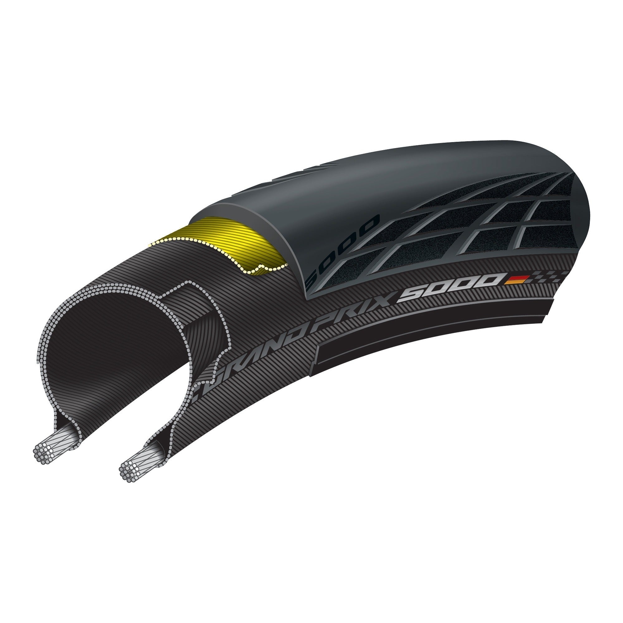 【低走行】Continental Grand Prix 5000 TL 28Ｃ Continental Grand Prix 5000 Clincher Tire | RA Cycles