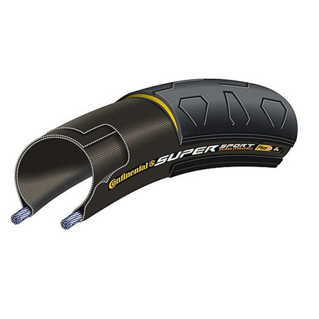 Continental Supersport Plus Clincher Tire Black