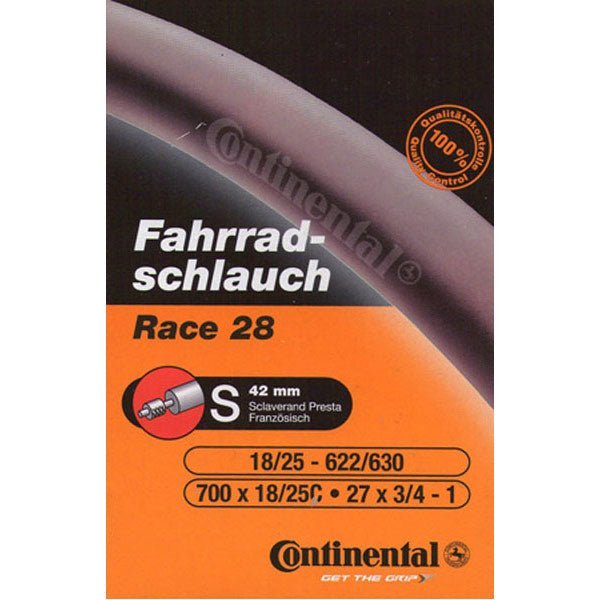 Continental Unitube Race 28 - 42mm Clincher Tube No Color