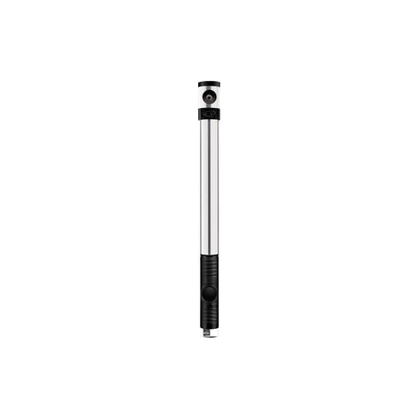 Crank Brothers Klic HP Air Pump w/ Gauge and CO2 Inflator Silver