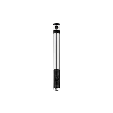 Crank Brothers Klic HV Air Pump w/ Gauge Silver
