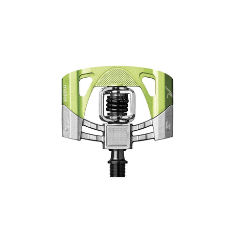 Crank Brothers Mallet 2 Pedals Green / Raw