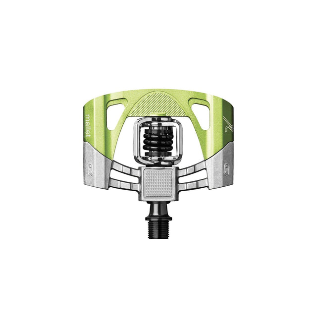 Crank Brothers Mallet 2 Pedals Green / Raw