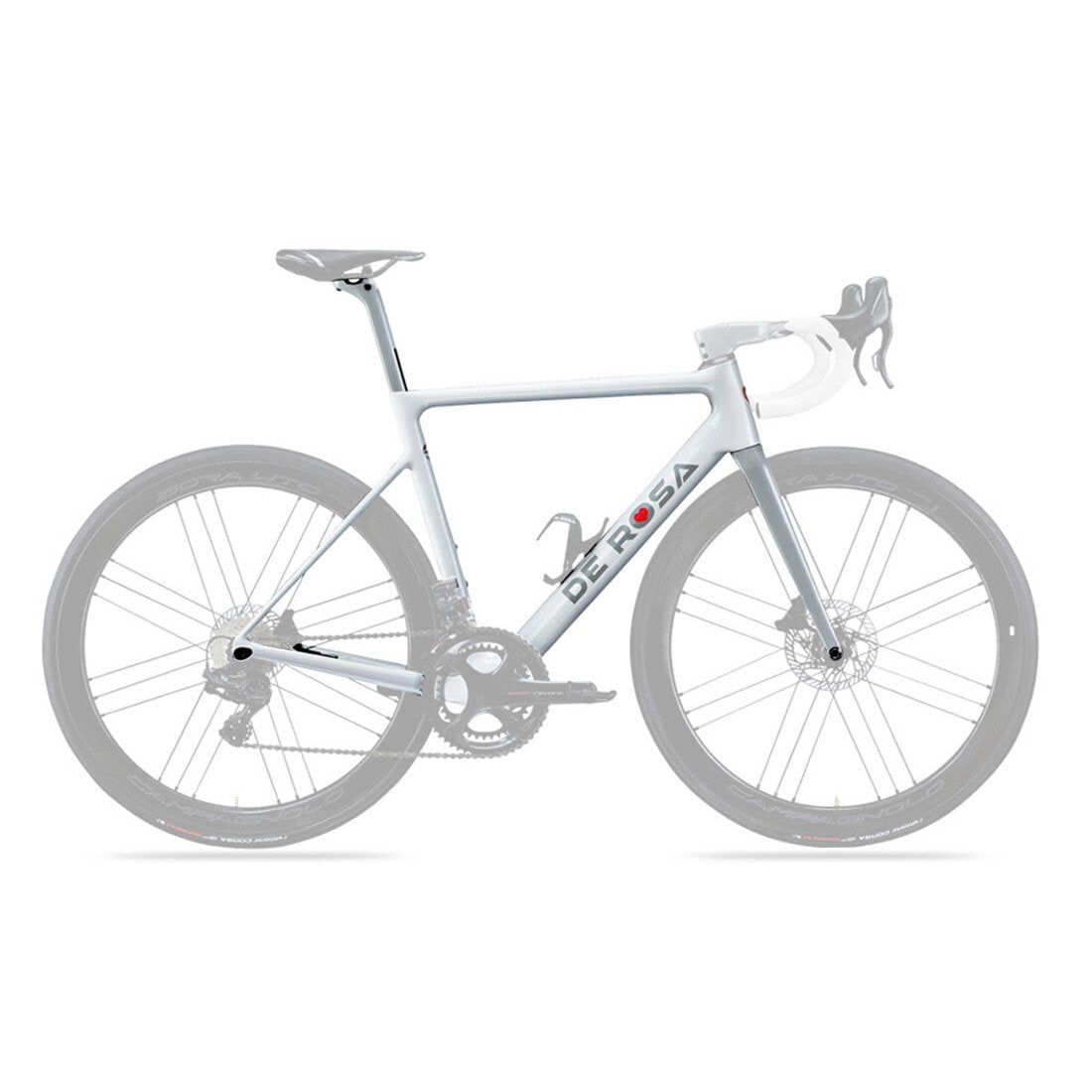 De Rosa Merak Disc Frameset Bianca