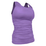 De Soto Carrera Ruche Full Top Singlet Powerful Purple