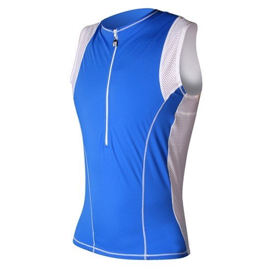 De Soto Carrera Tri Jersey Royal Blue / White