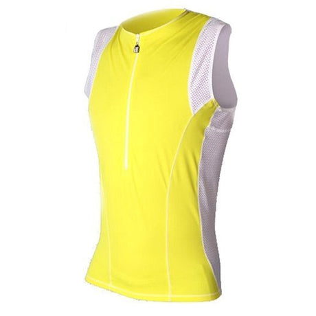 De Soto Carrera Tri Jersey Yellow / White