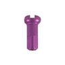 DT Swiss Standard Spoke Nipples - Aluminum 2.0 x 12mm Box of 100 Purple