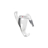 Elite Custom Race Plus Water Bottle Cage Gloss White / Black