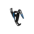 Elite Custom Race Plus Water Bottle Cage Gloss Black / Blue