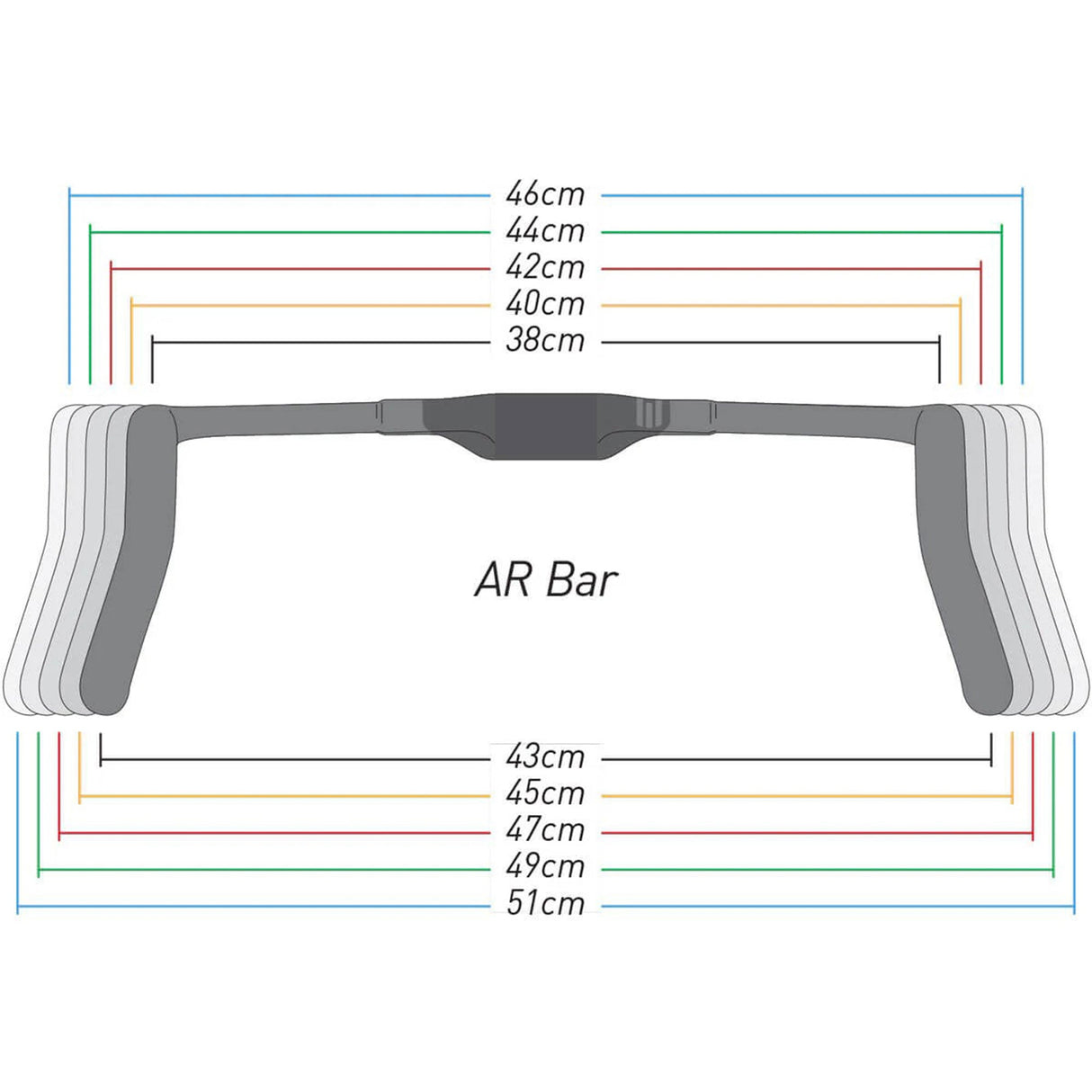 ENVE SES AR Road IN - Route Bar 38cm/43cm