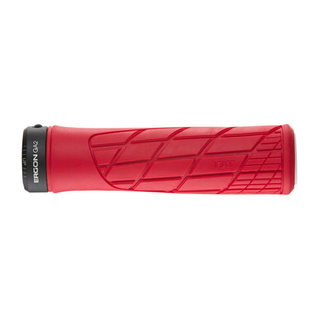 Ergon GA2 Fat Lock - On Grips Risky Red