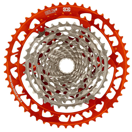 ethirteen Helix Race 12 - Speed 9 - 52T Cassette Naranja