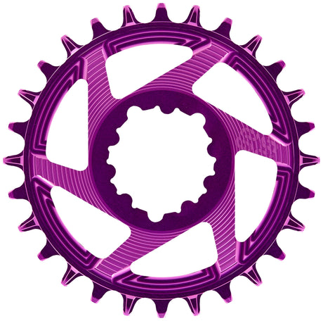 ethirteen Helix Race 3 - Bolt Direct Mount Chainring (SRAM® crank compatible) Eggplant