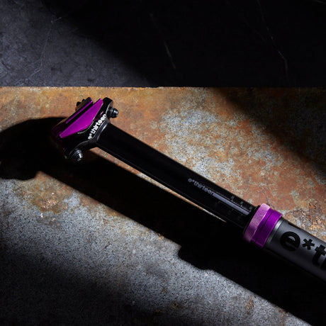 ethirteen Vario Post Collar and Saddle Clamp Kit Eggplant Purple