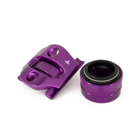 ethirteen Vario Post Collar and Saddle Clamp Kit Eggplant Purple