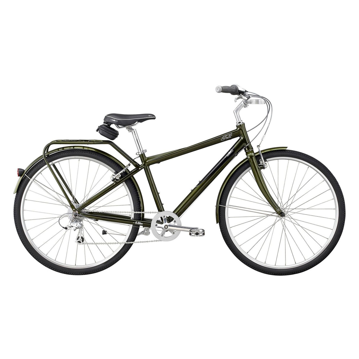 Felt Café 8 Deluxe Hybrid Bike - Mens Green