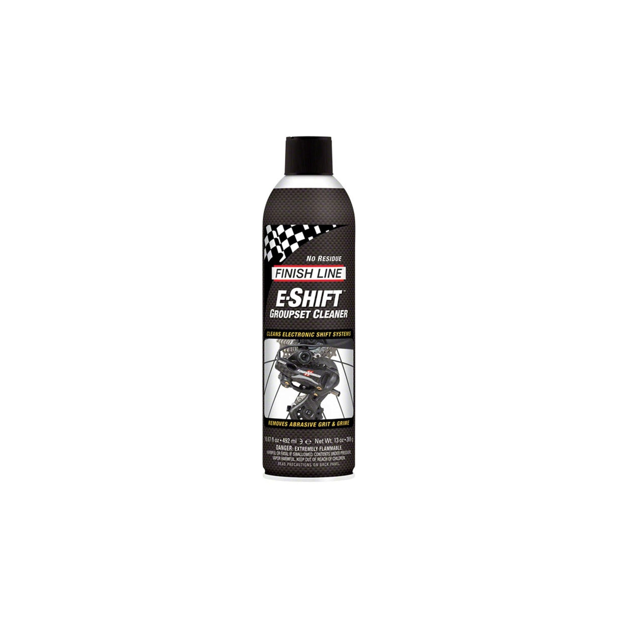 Finish Line E - Shift Electronic Groupset Cleaner - 16oz. Aerosol