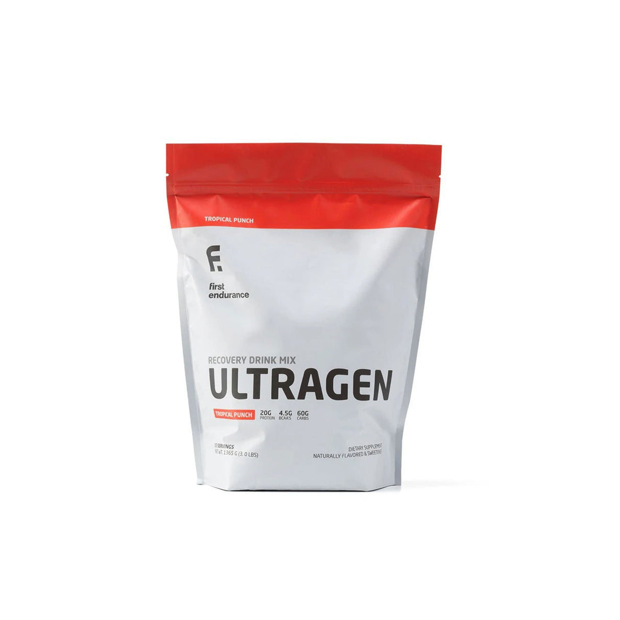 First Endurance Ultragen Recovery Drink Mix 15 - Serving No Color