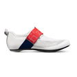 Fizik Transiro Hydra Aeroweave Carbon Shoe White / Red - Blue