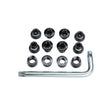 FSA Torx T - 30 Alloy Chainring Bolt Kit - Triple Black
