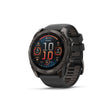 Garmin Fenix 8 AMOLED Sapphire Smartwatch Carbon Grey Titanium / Black Band
