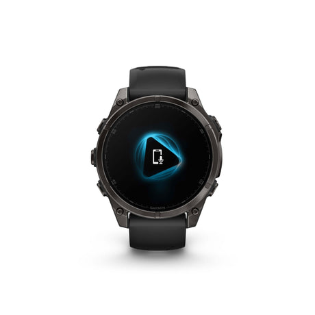 Garmin Fenix 8 AMOLED Sapphire Smartwatch Carbon Grey Titanium / Black Band