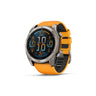 Garmin Fenix 8 AMOLED Sapphire Smartwatch Titanium / Orange Band