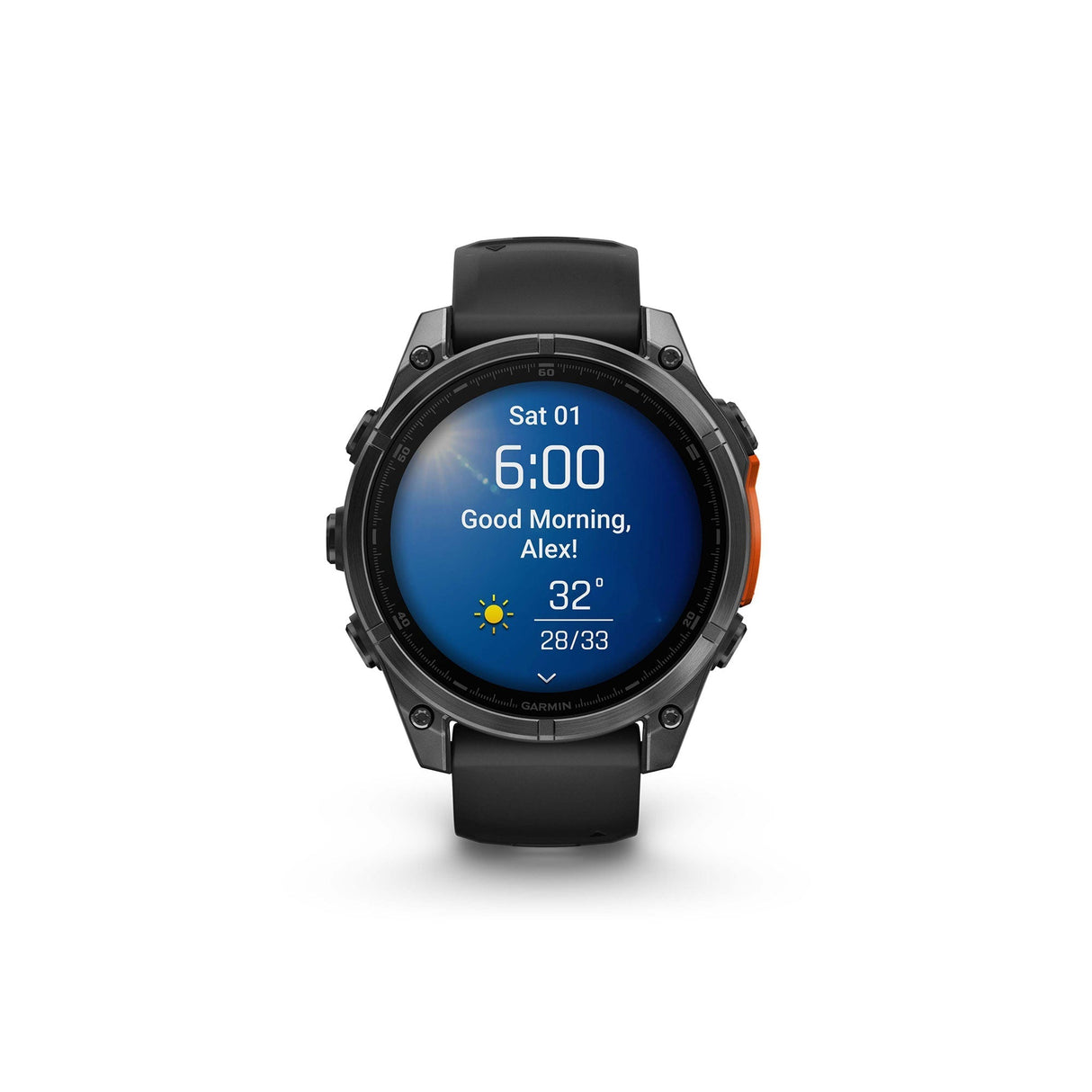 Garmin Fenix 8 AMOLED Smartwatch Slate Grey / Black Band